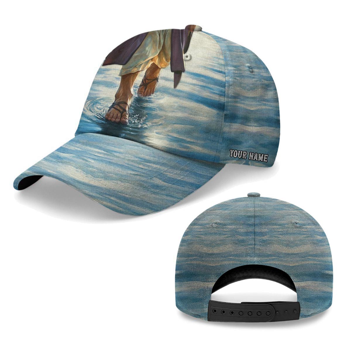 I Just Wanna Sit At The Feet Of Jesus Baseball Cap