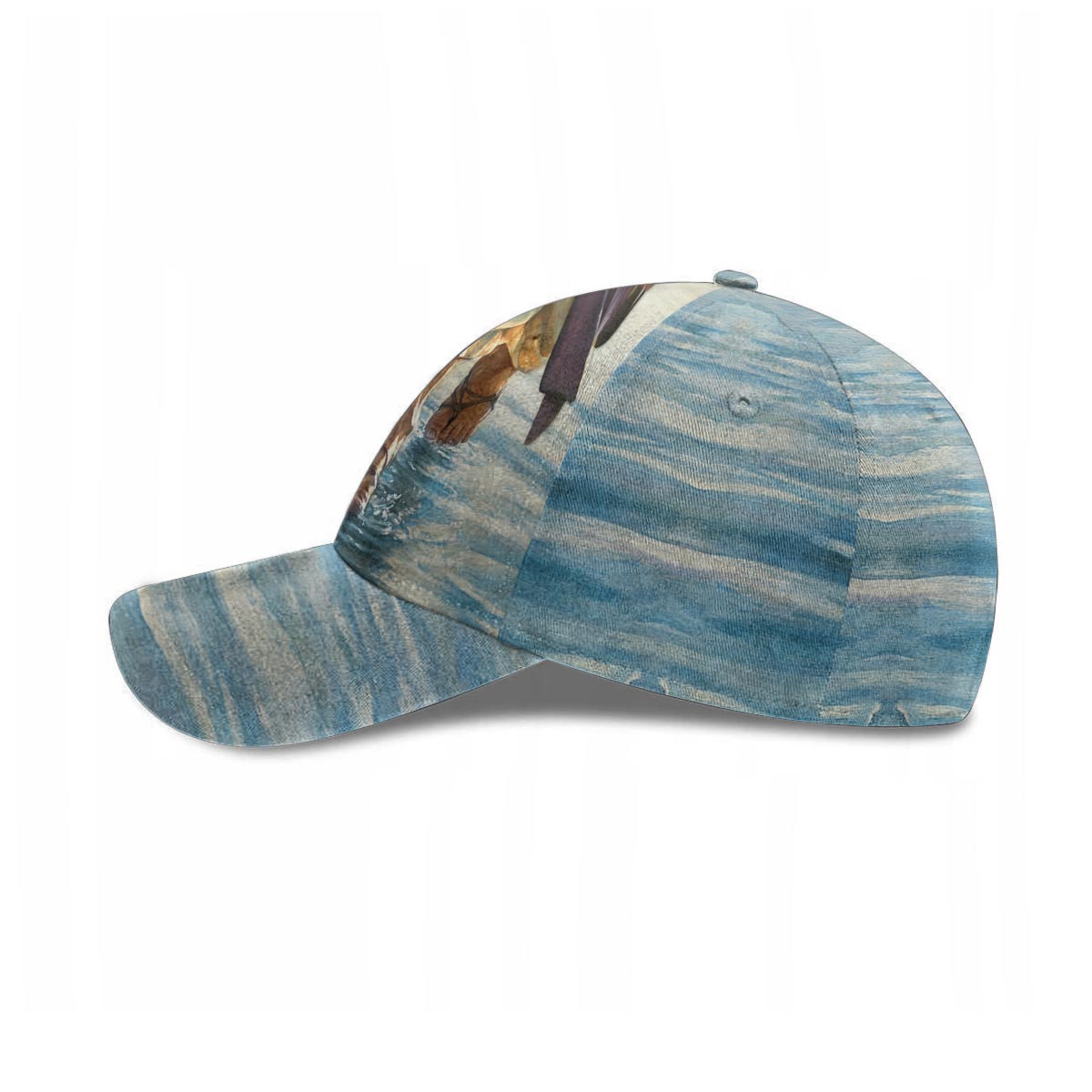 I Just Wanna Sit At The Feet Of Jesus Baseball Cap