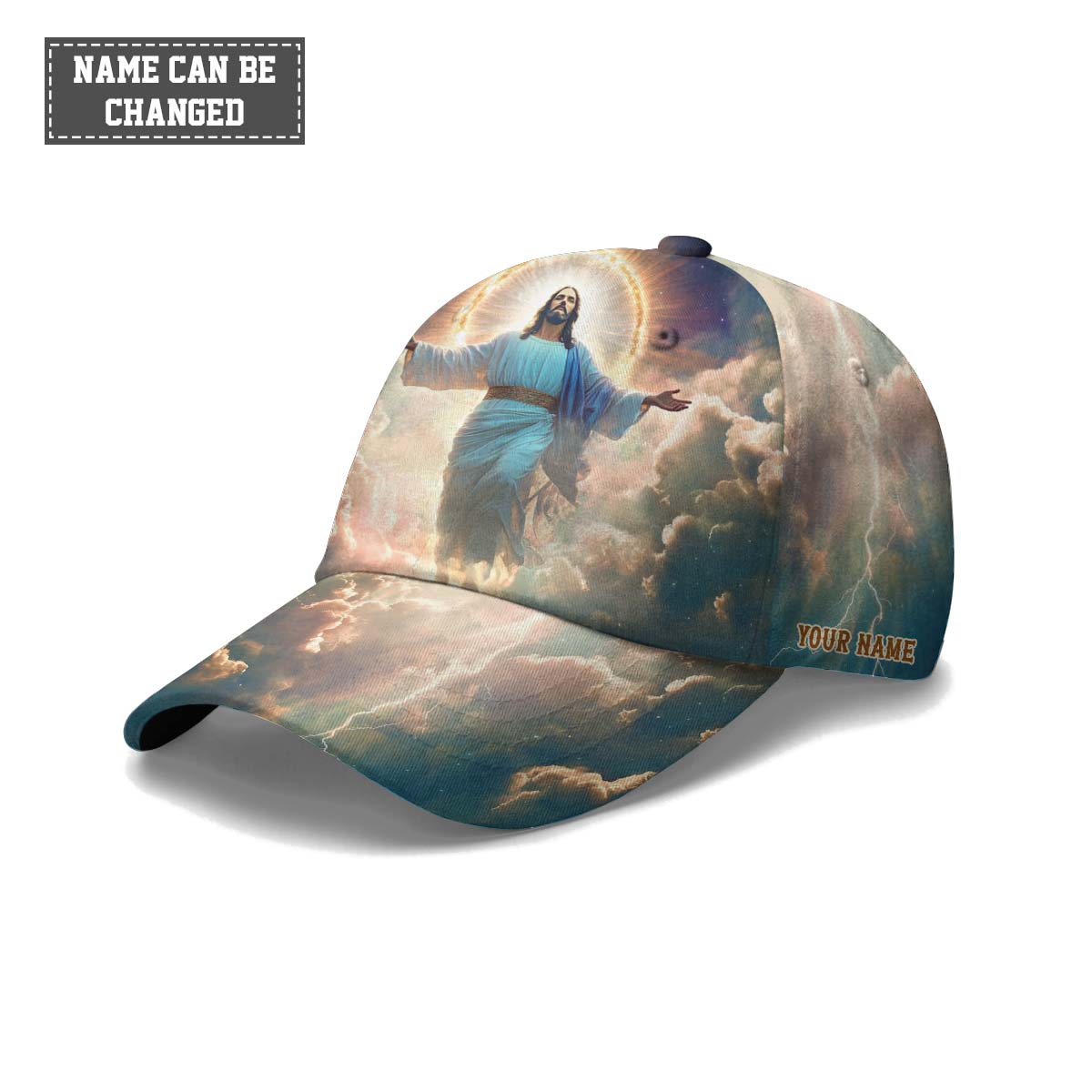 He Is Risen Ascension Glory Baseball Cap