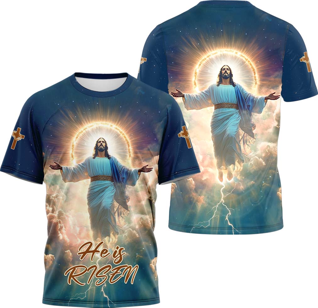 He Is Risen Ascension Glory T-shirt