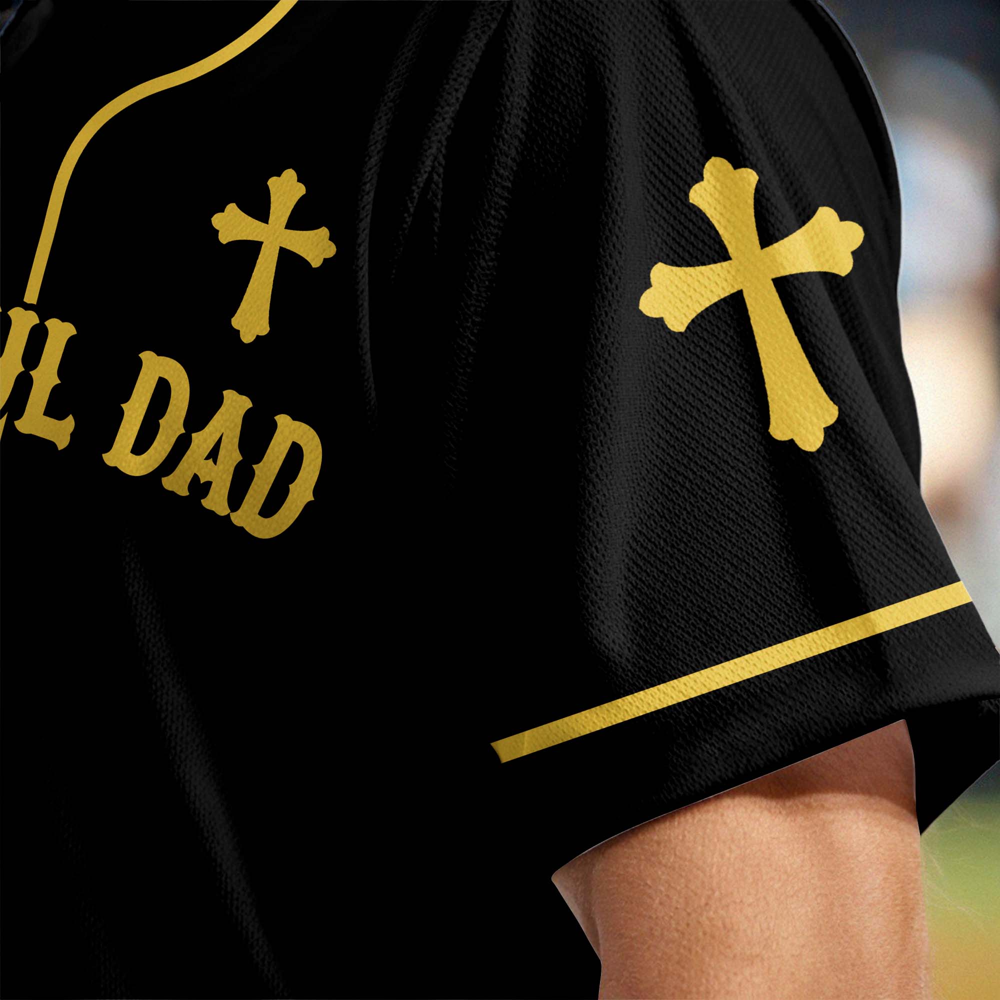 Faithful Dad Baseball Jersey