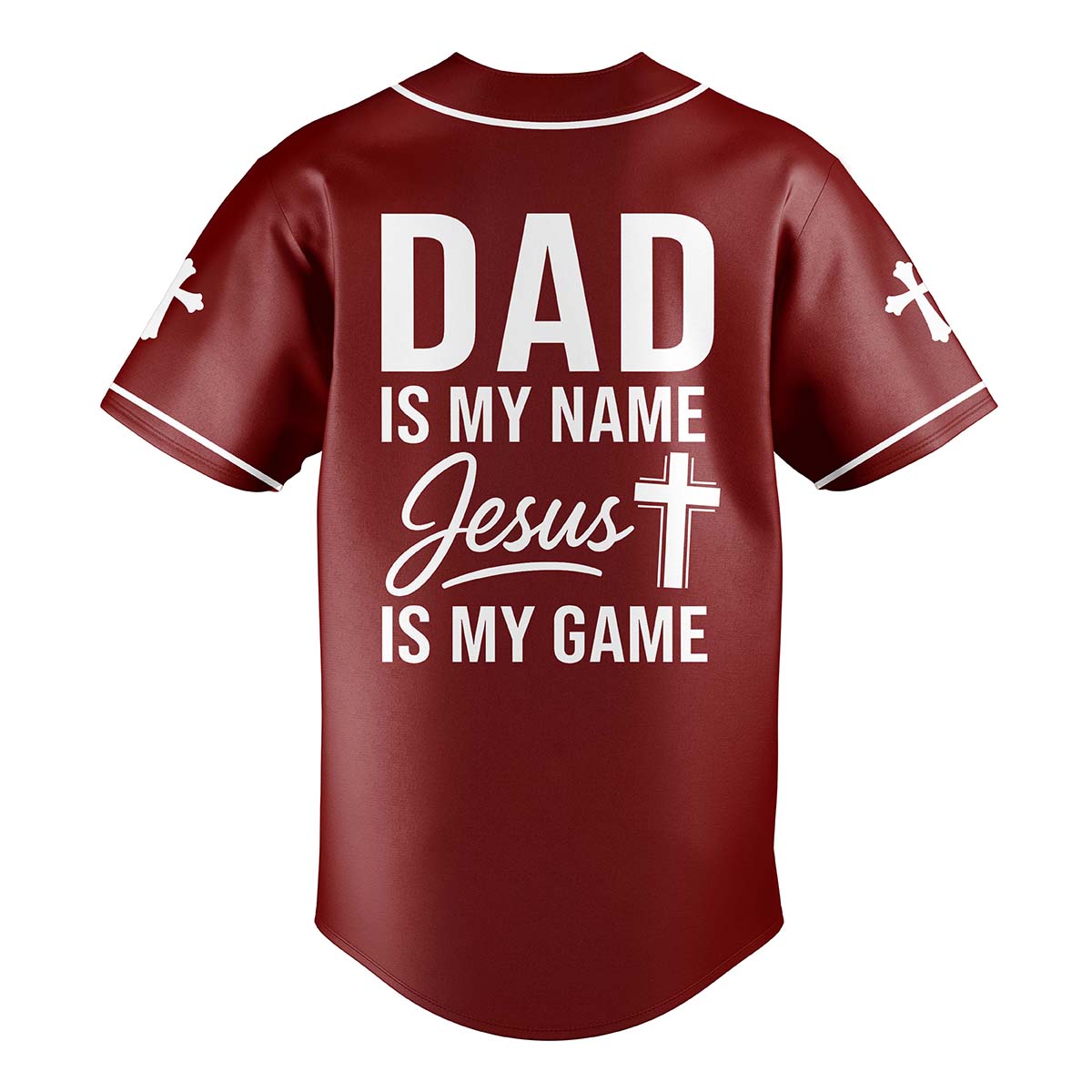 Faithful Dad Baseball Jersey