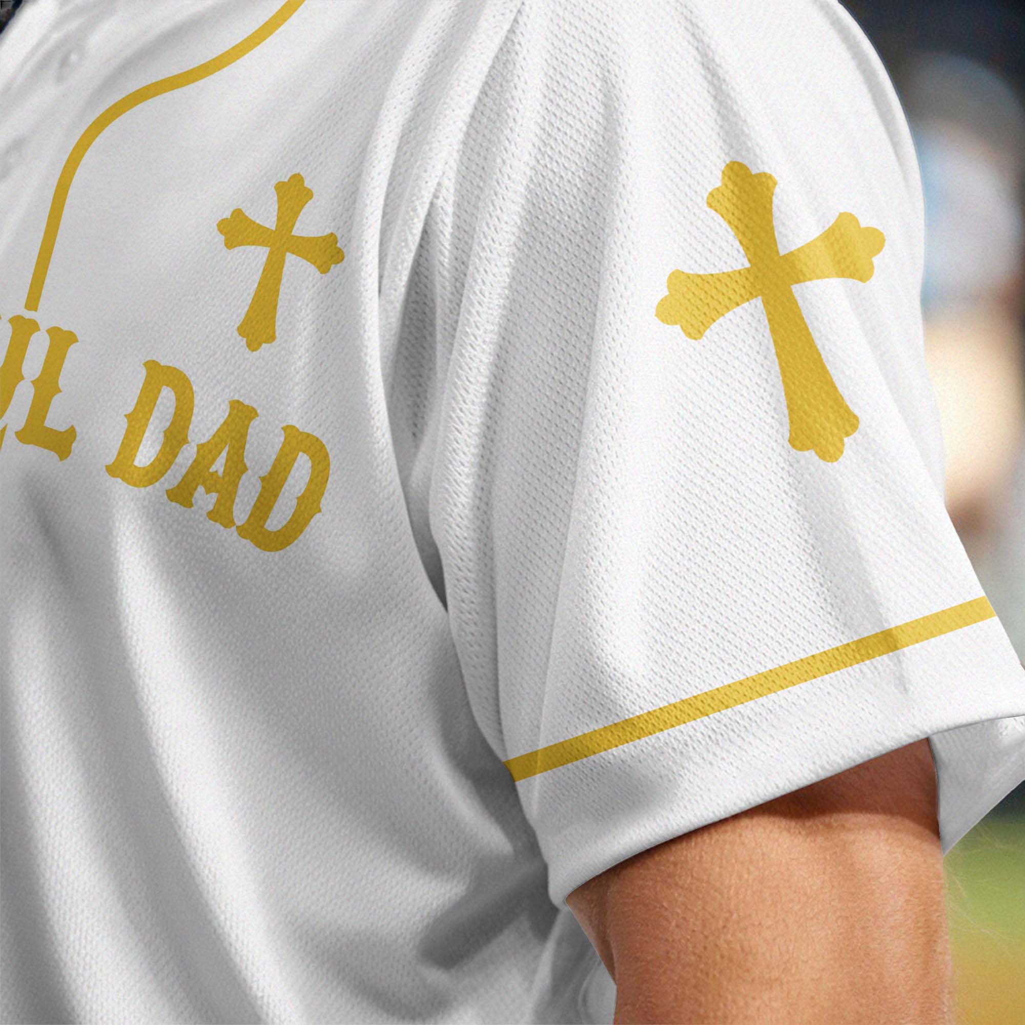 Faithful Dad Baseball Jersey