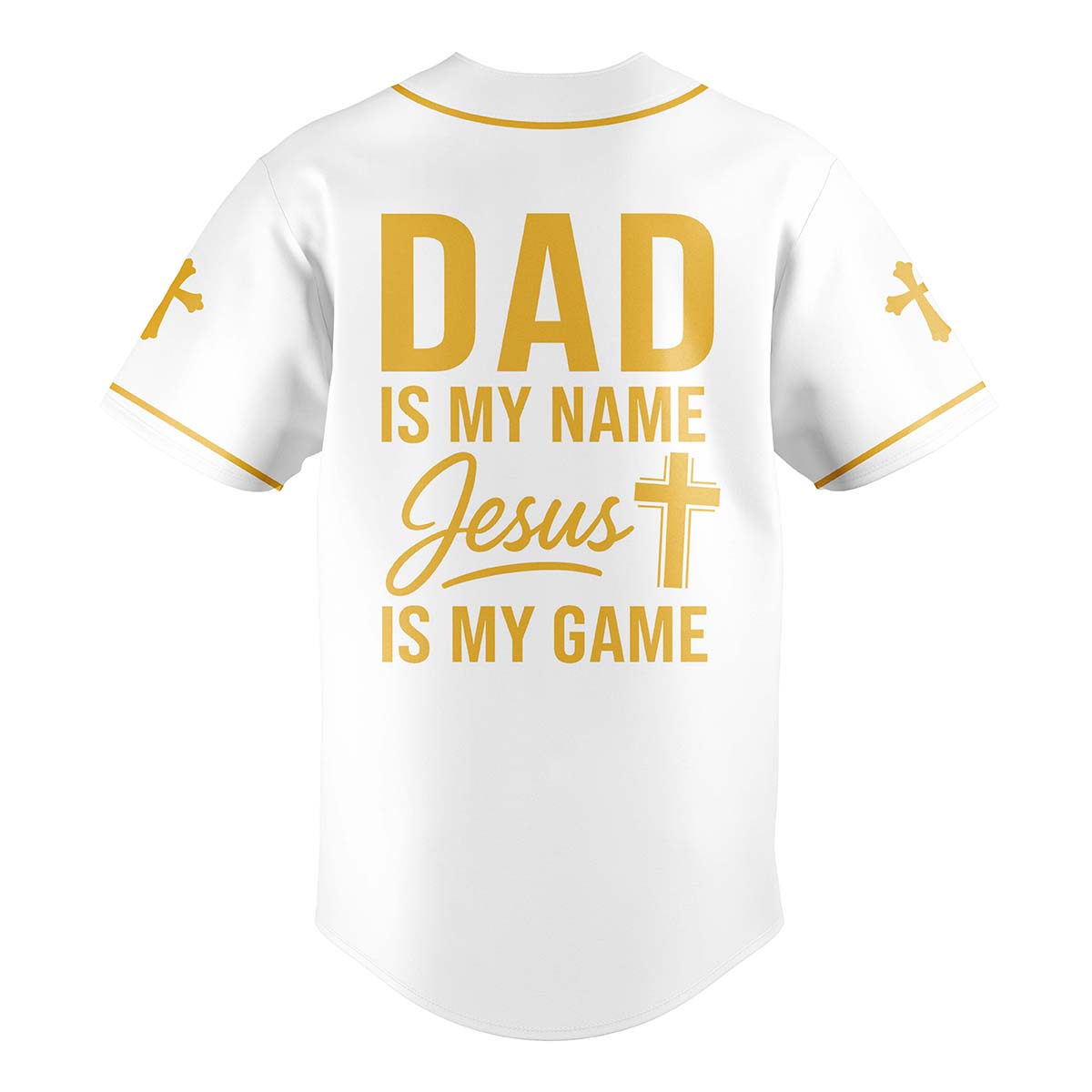 Faithful Dad Baseball Jersey