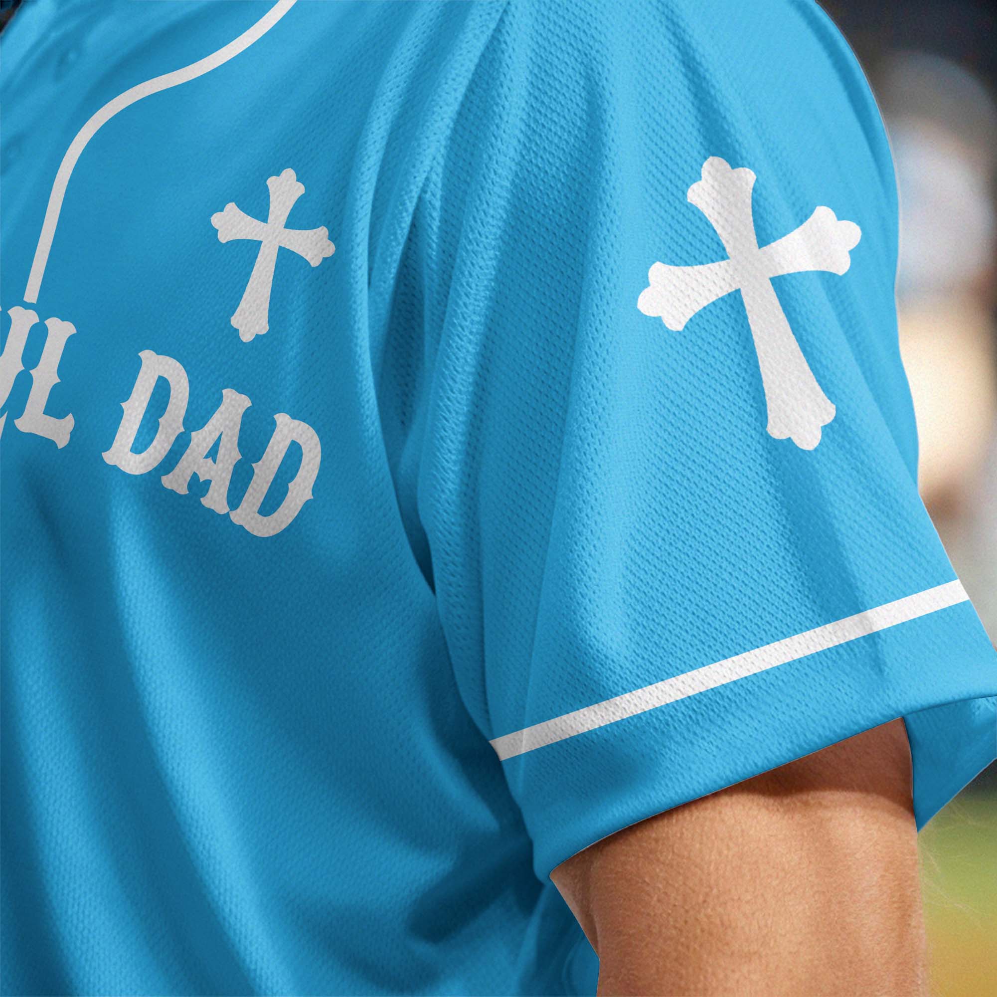 Faithful Dad Baseball Jersey