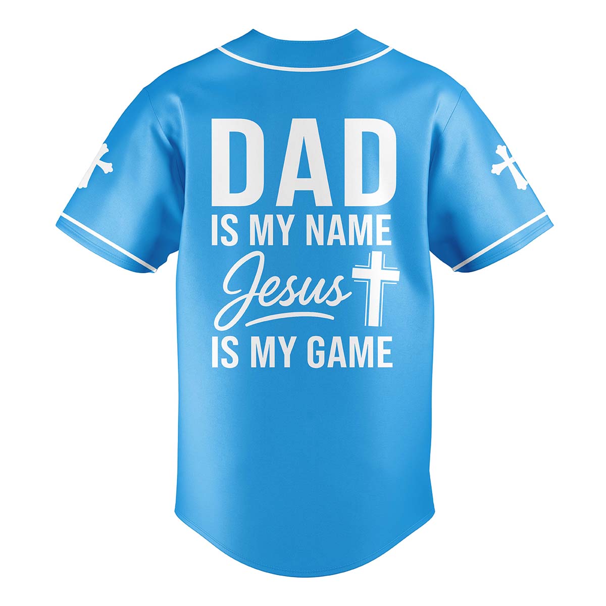 Faithful Dad Baseball Jersey