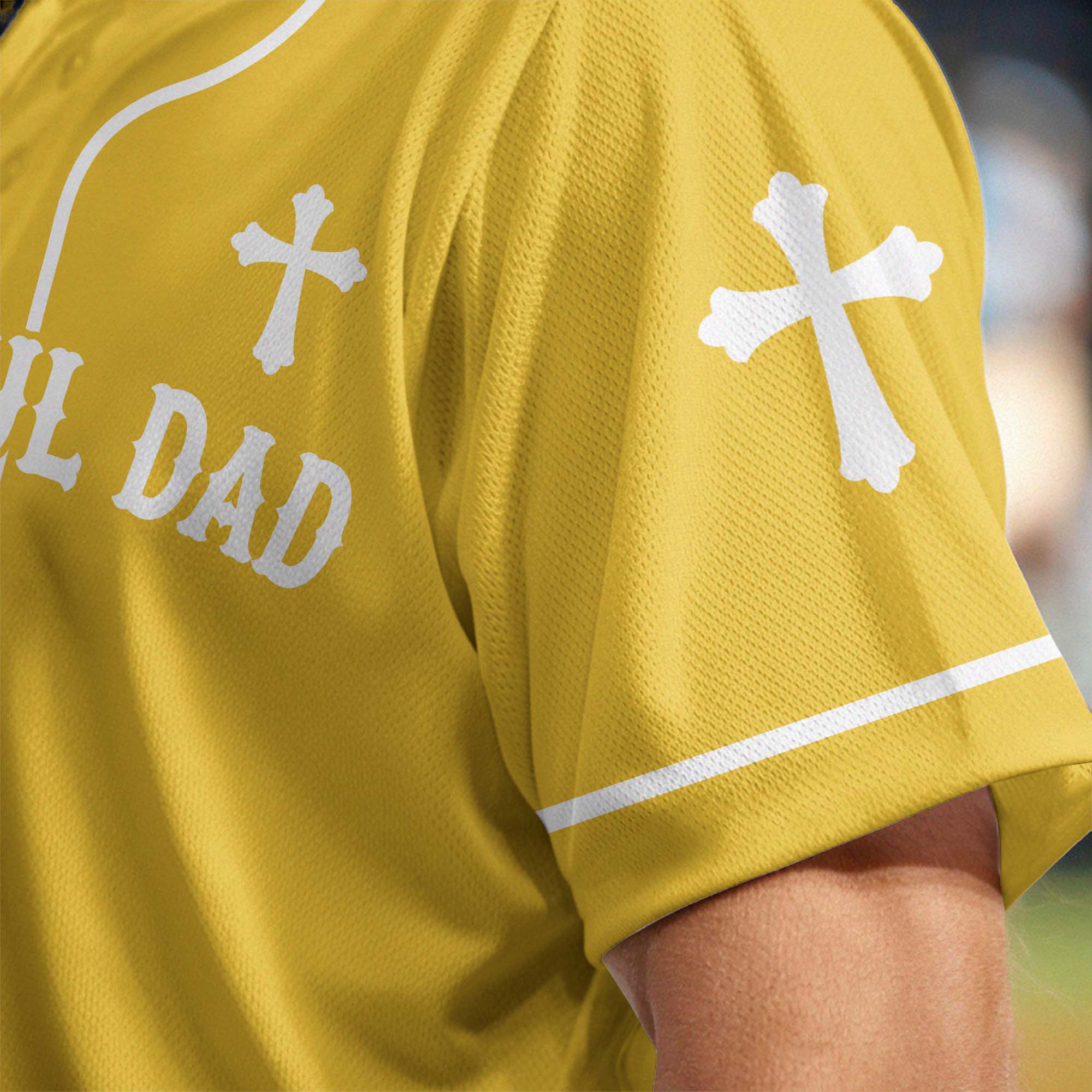 Faithful Dad Baseball Jersey