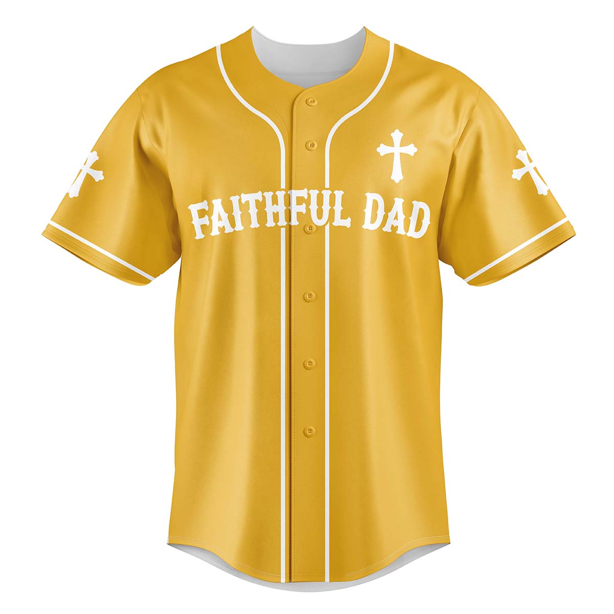 Faithful Dad Baseball Jersey
