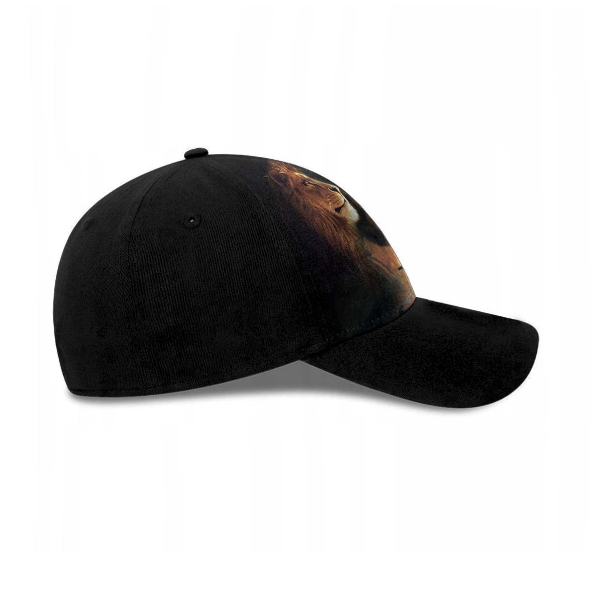 No Matter The Storm Lion Baseball Cap