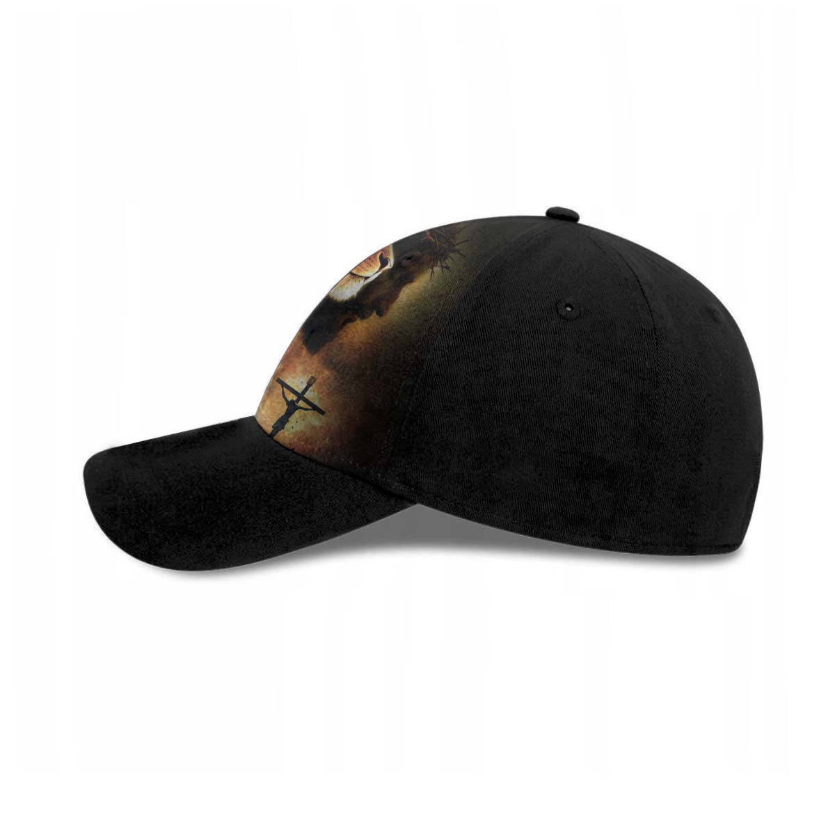 No Matter The Storm Lion Baseball Cap