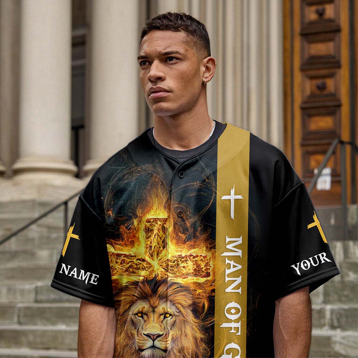 If You Bring Up My Past Lion Custom Name Baseball Jersey