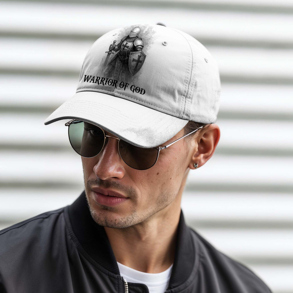 Child of God Warrior of Christ Baseball Cap
