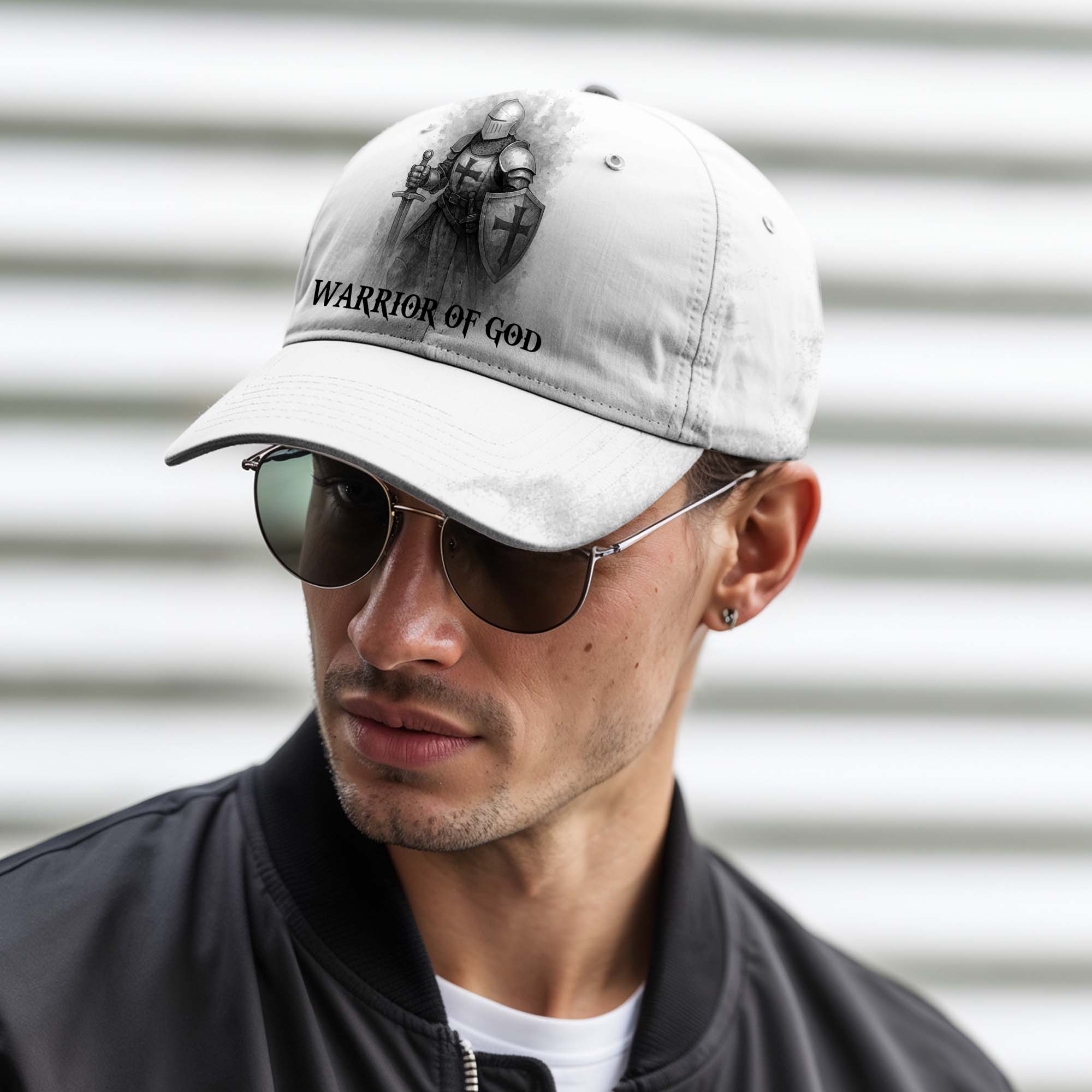 Child of God Warrior of Christ Baseball Cap