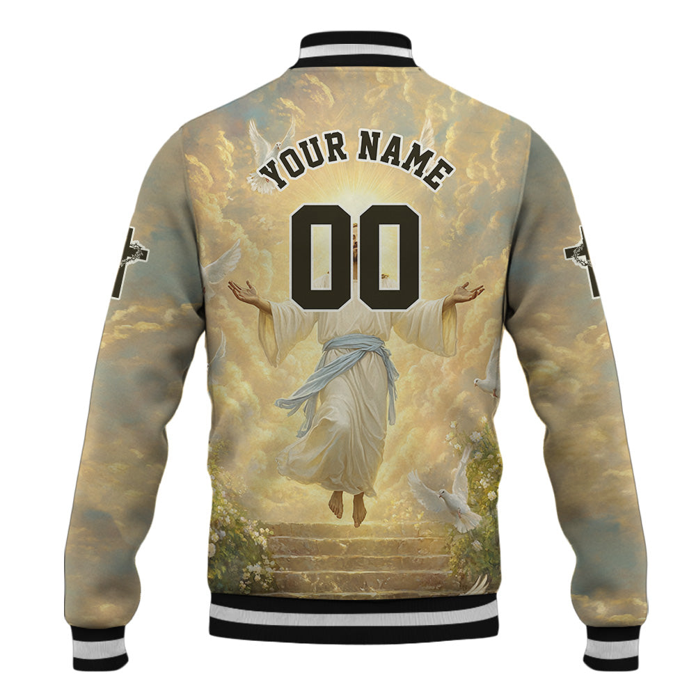 Jesus God Is Good Baseball Jacket
