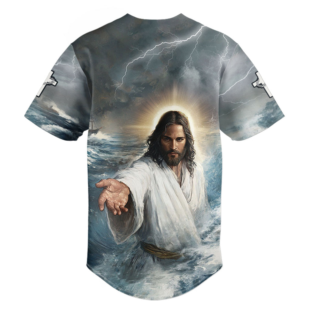 Faith Over Fear Jesus Baseball Jersey Deal
