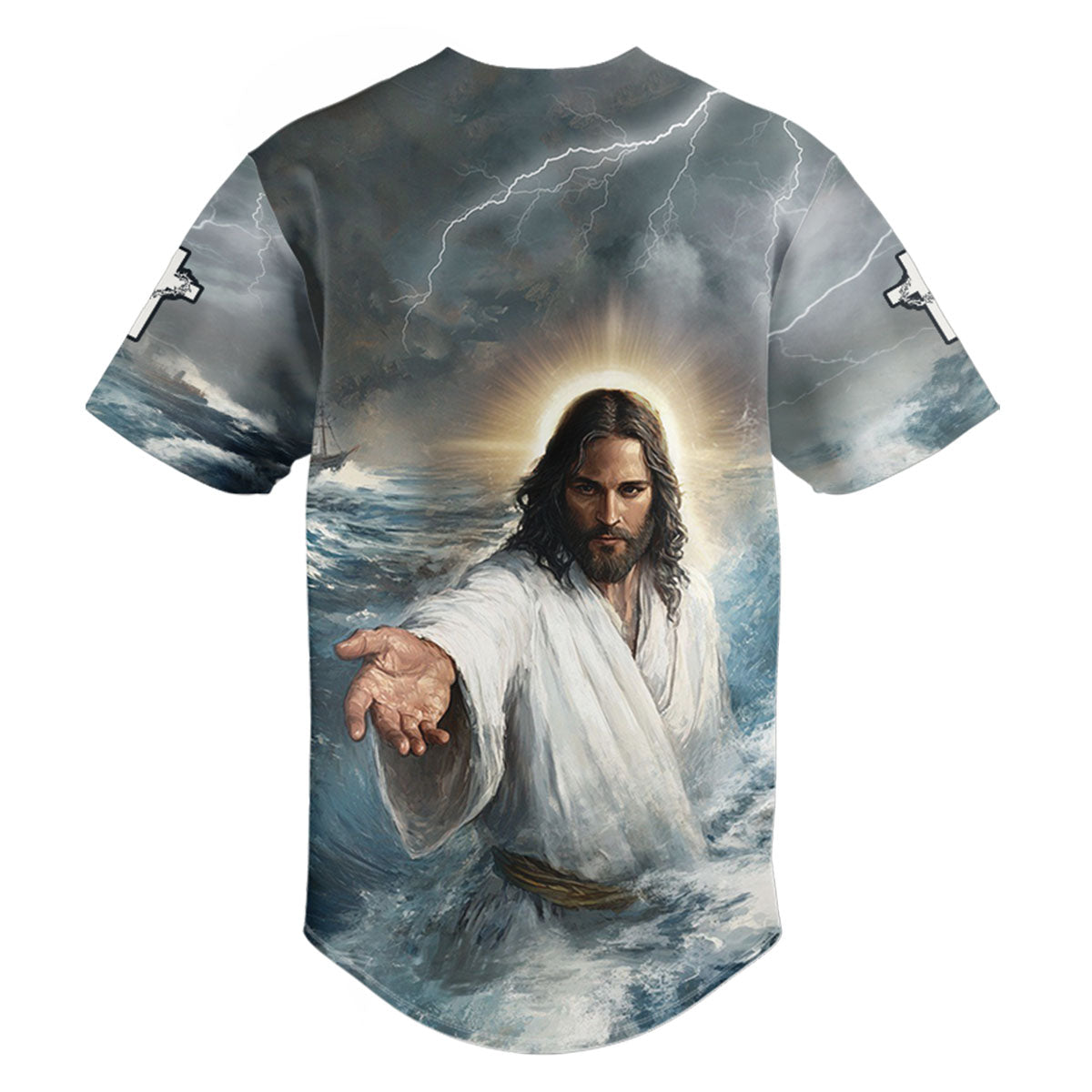Faith Over Fear Jesus Baseball Jersey Deal