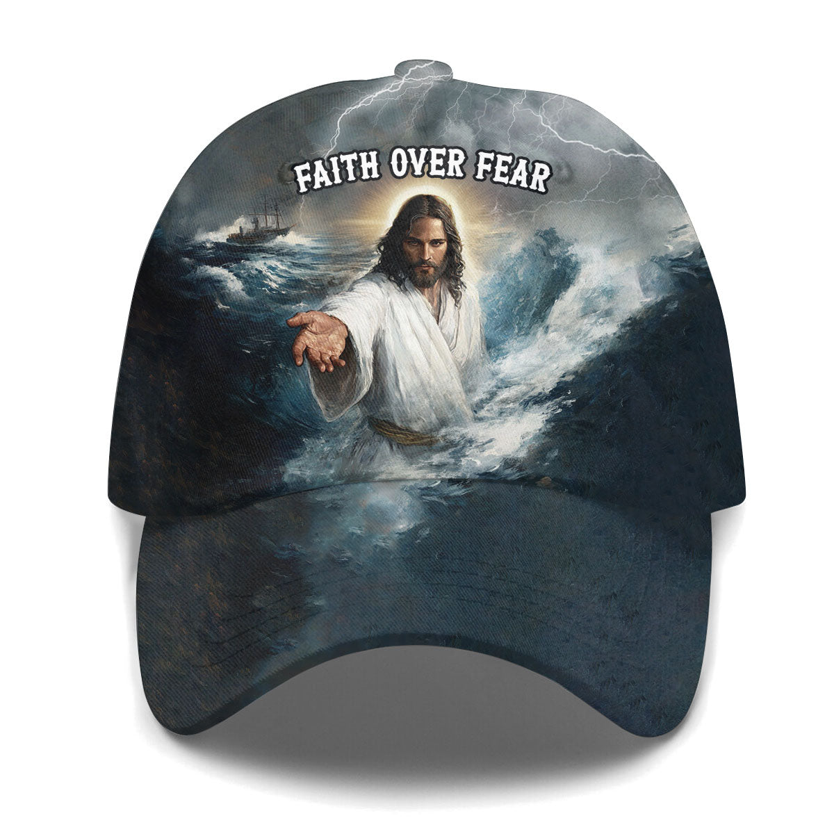Faith Over Fear Jesus Baseball Jersey Deal