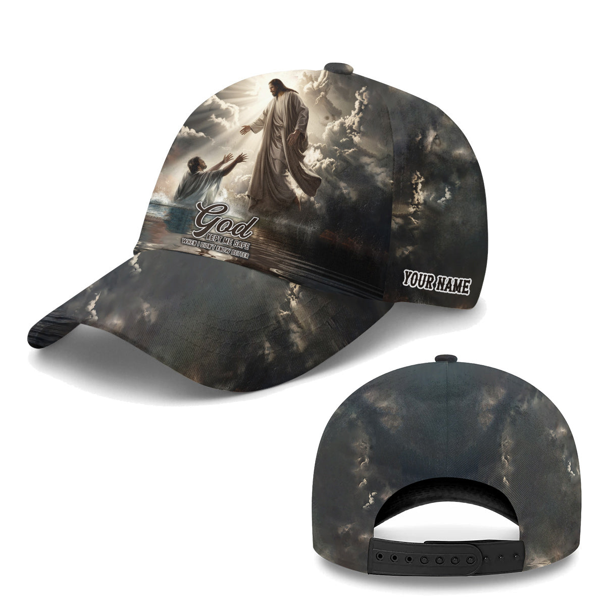 God Kept Me Safe When I Didn’t Know Better Baseball Cap