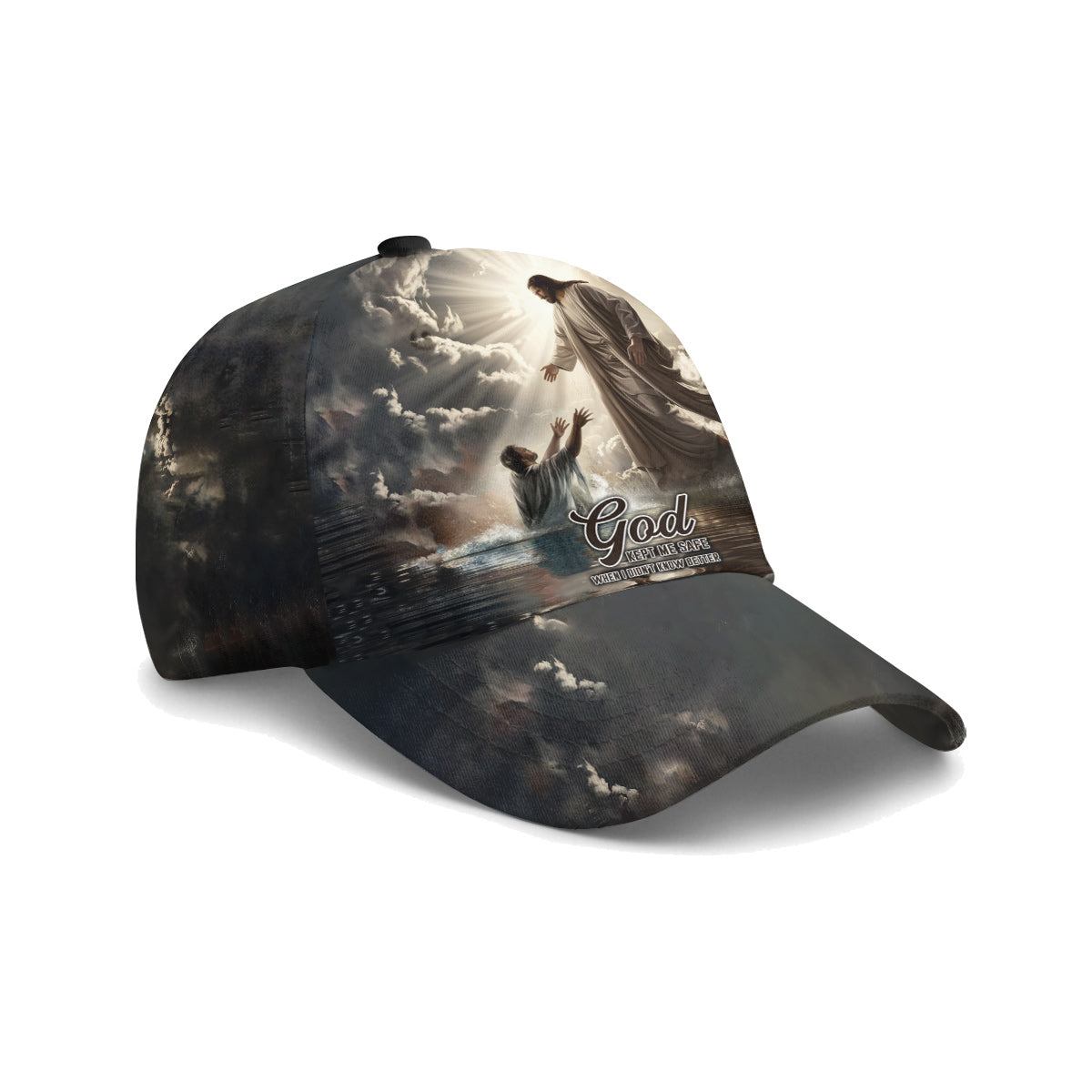 God Kept Me Safe When I Didn’t Know Better Baseball Cap