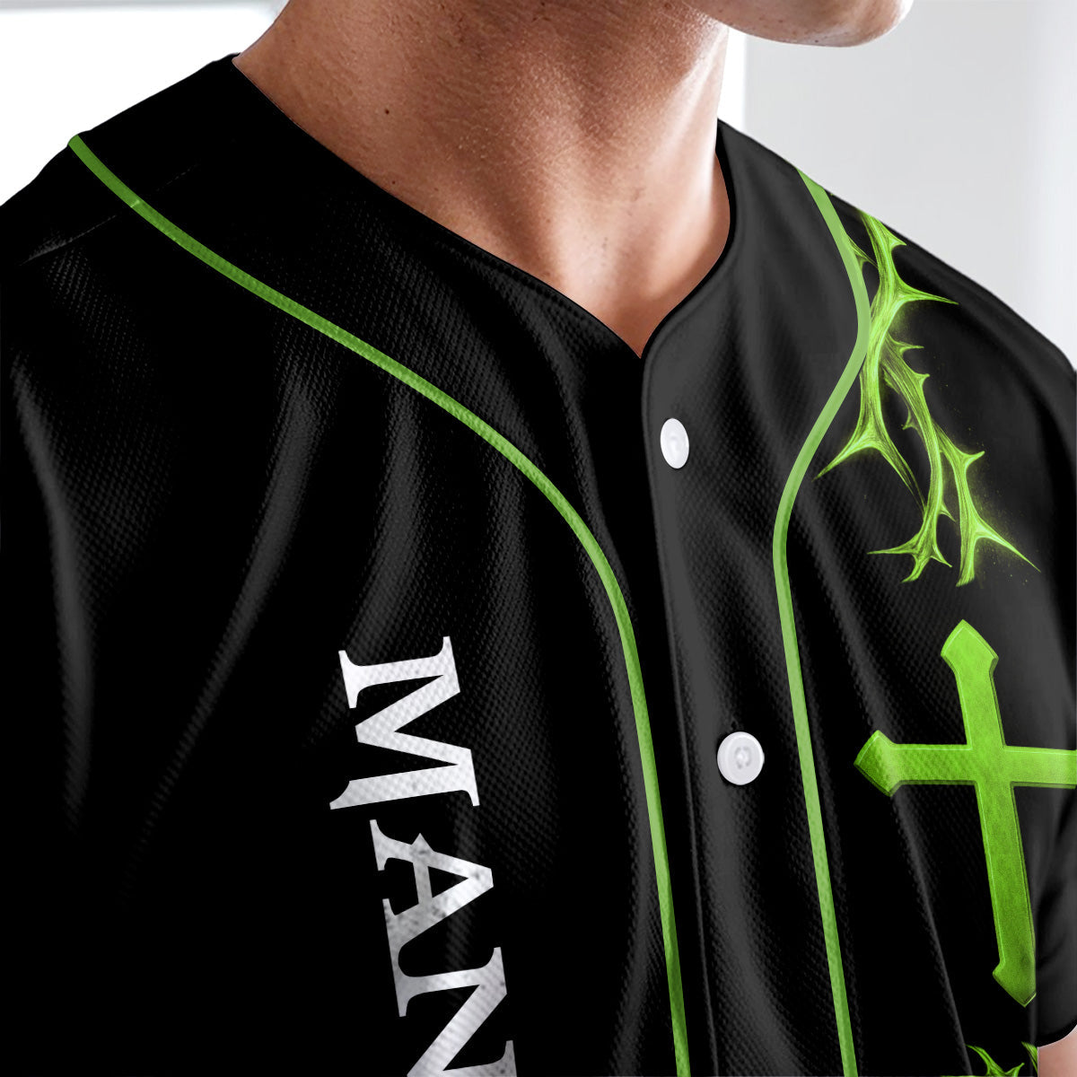 I only Kneel for one Man Custom Name Baseball Jersey