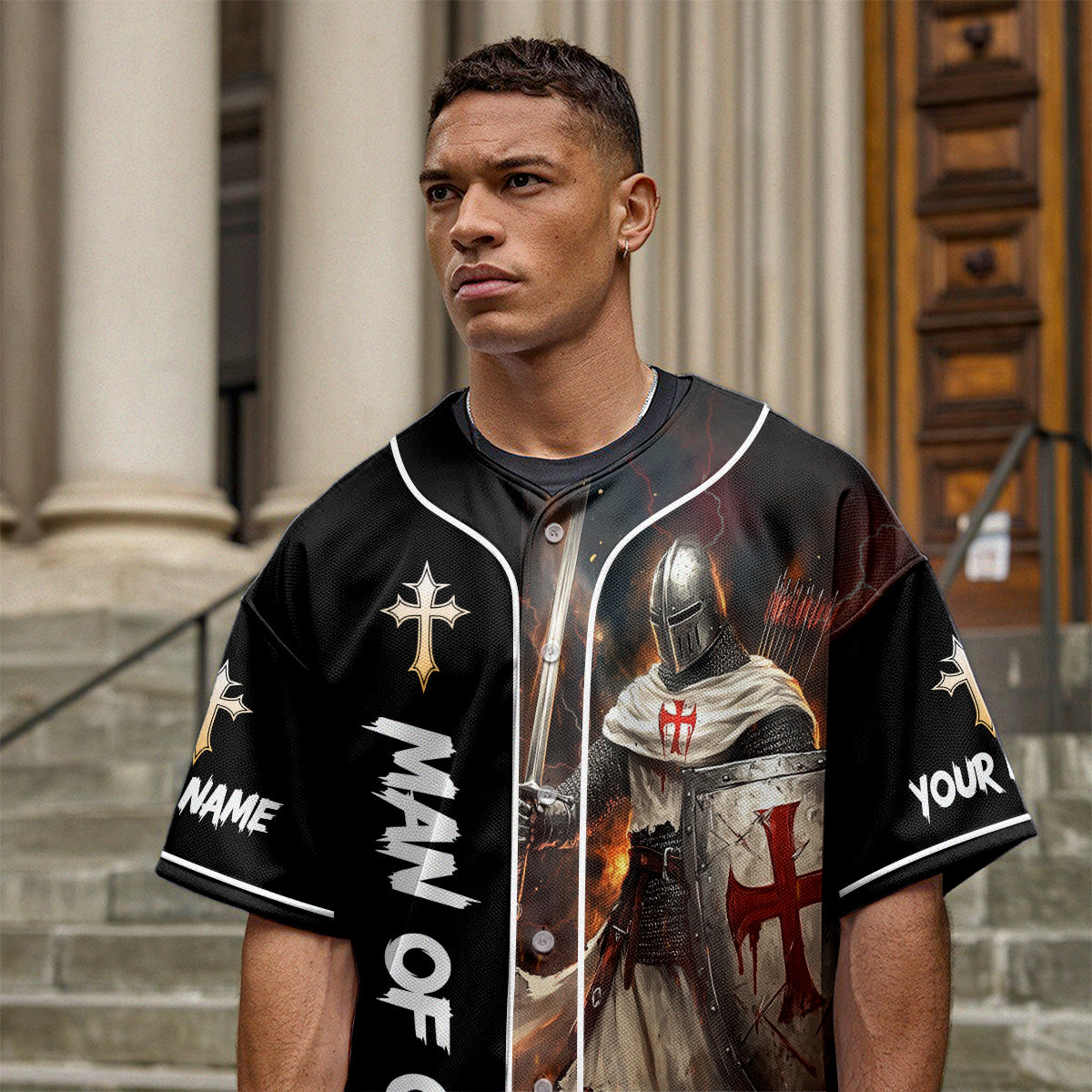 I Don't Know How My Story Ends Custom Name Baseball Jersey