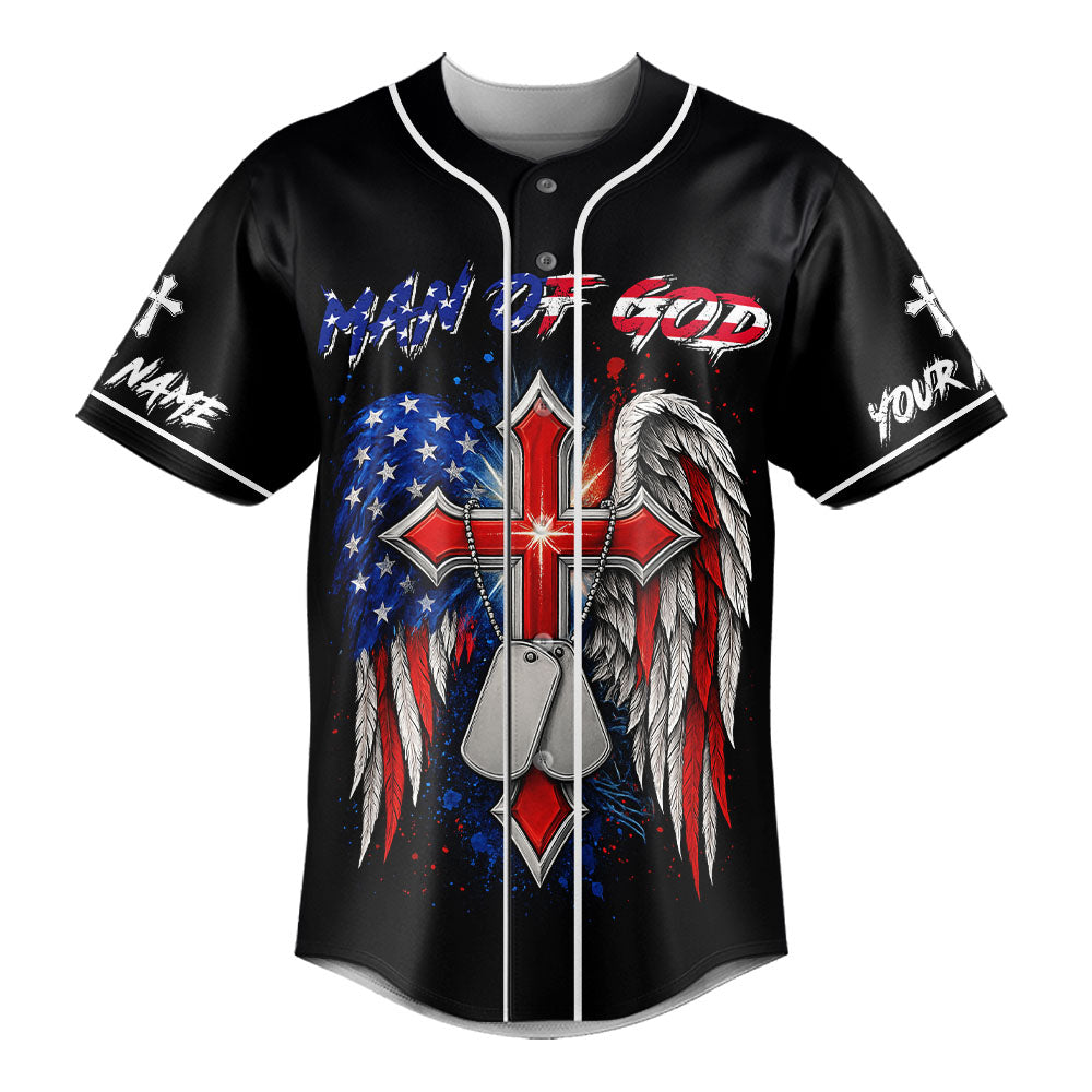 America Needs Jesus Custom Name Baseball Jersey
