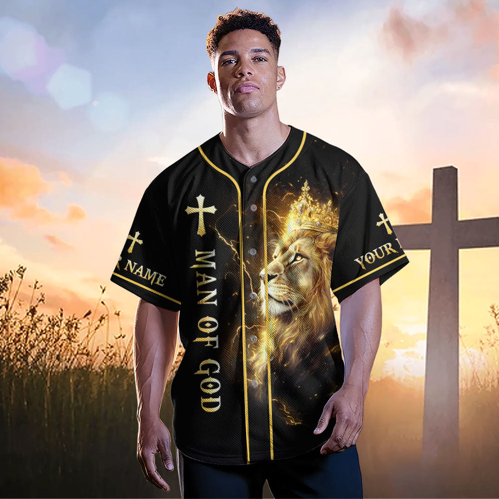 Coming Back As A King Custom Name Baseball Jersey