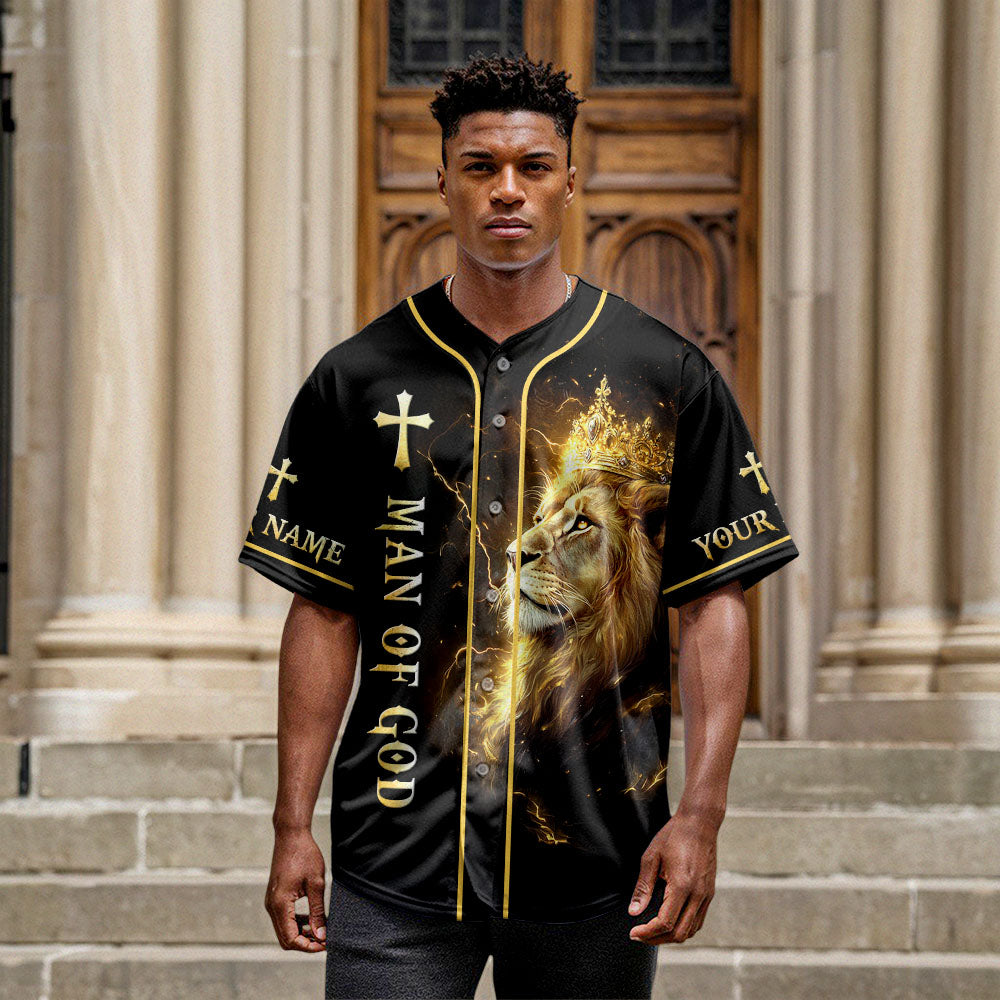 Coming Back As A King Custom Name Baseball Jersey