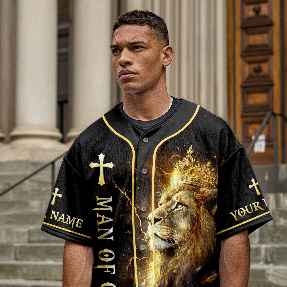 Coming Back As A King Custom Name Baseball Jersey