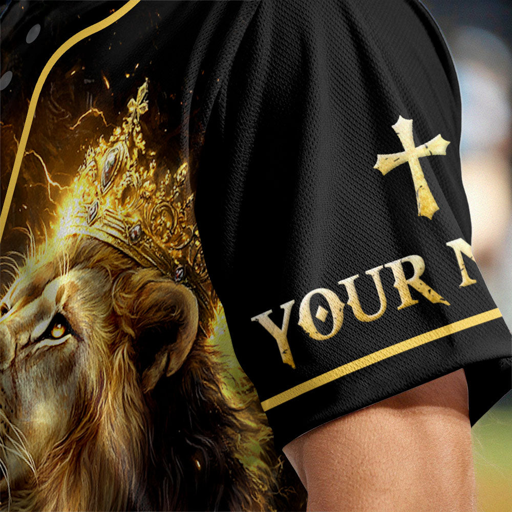 Coming Back As A King Custom Name Baseball Jersey
