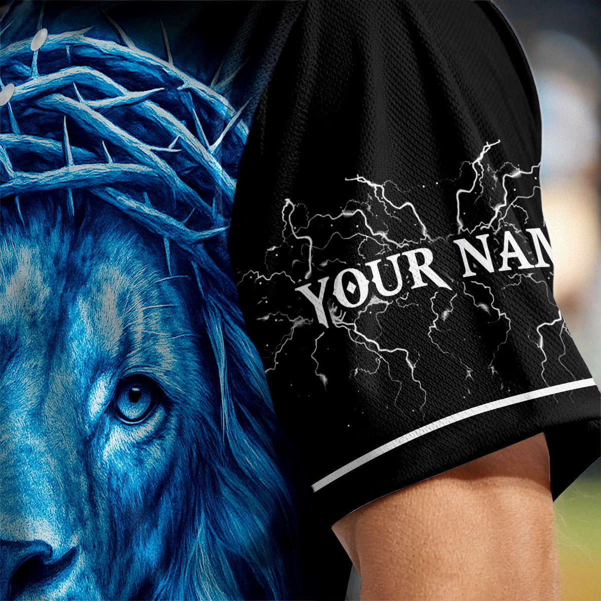 I Am A Child Of God Custom Name Baseball Jersey