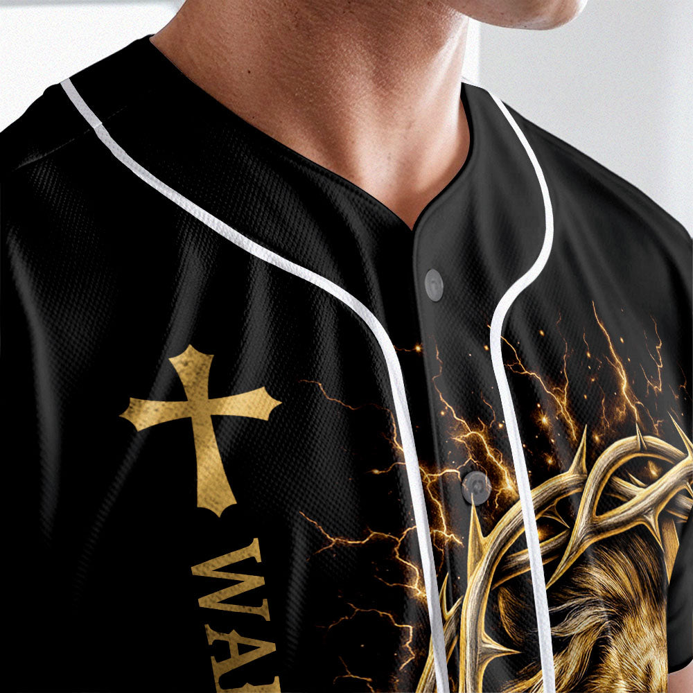 Be Still And Know That I Am God Custom Name Baseball Jersey