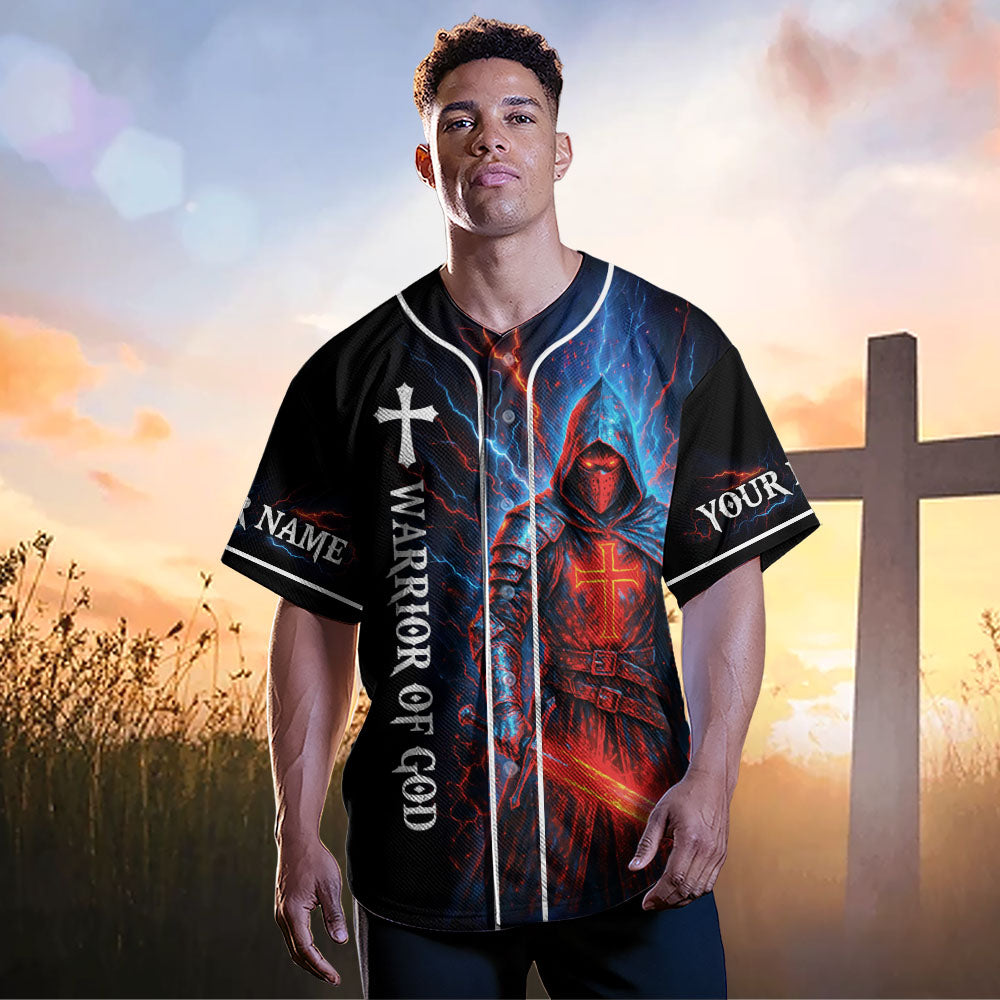 I Would Rather Stand With God Custom Name Baseball Jersey