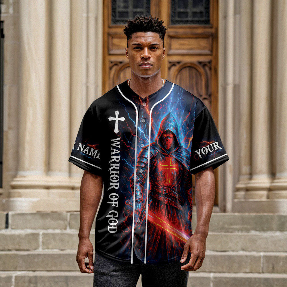 I Would Rather Stand With God Custom Name Baseball Jersey