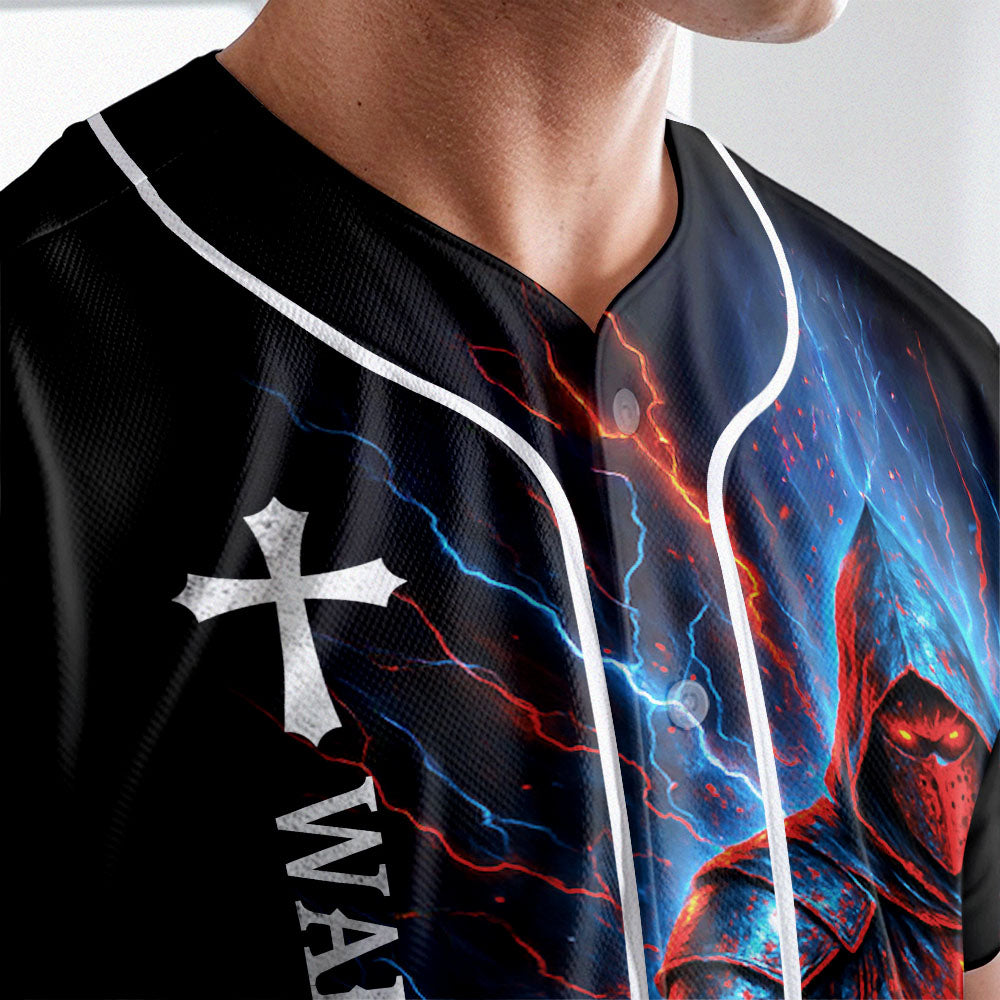 I Would Rather Stand With God Custom Name Baseball Jersey