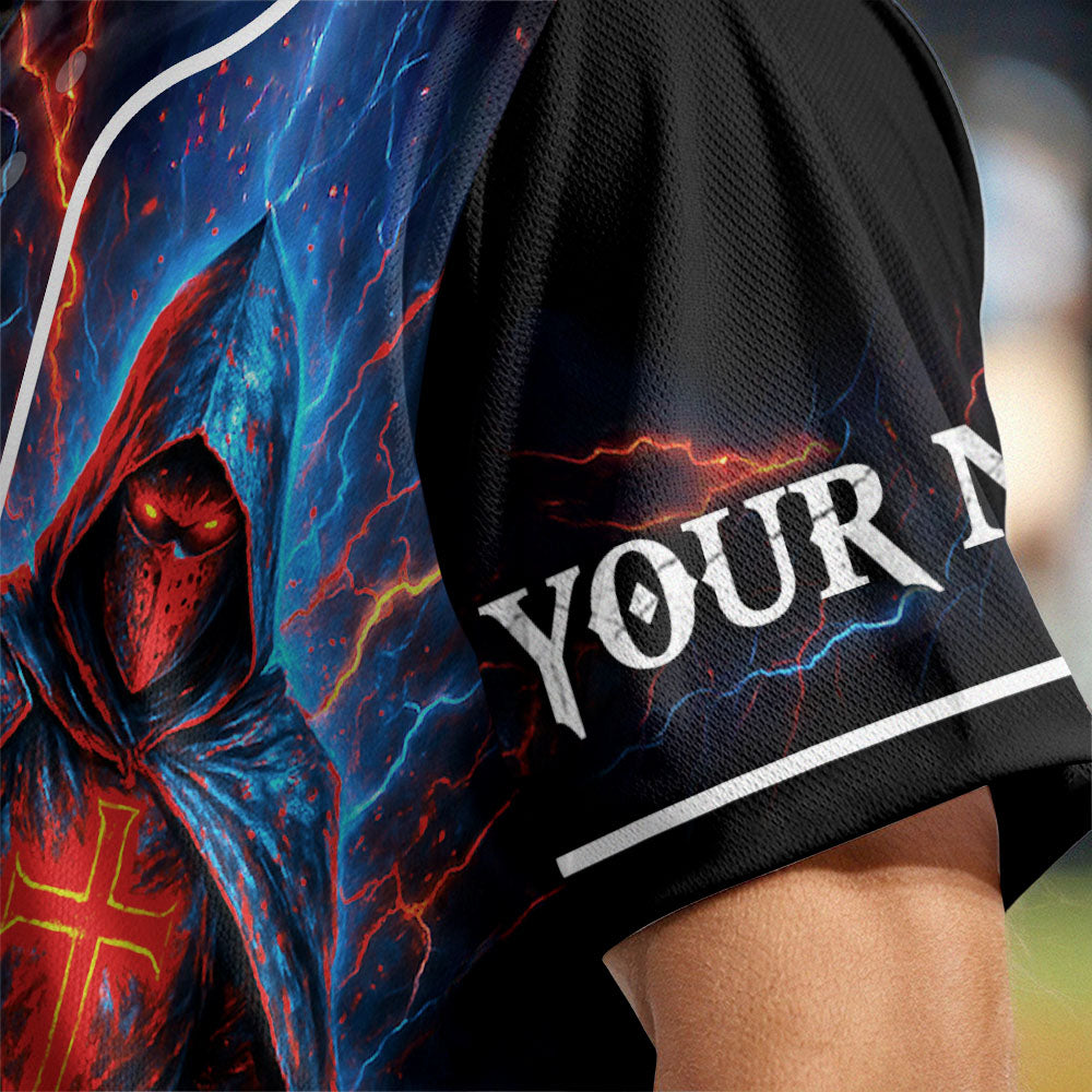 I Would Rather Stand With God Custom Name Baseball Jersey