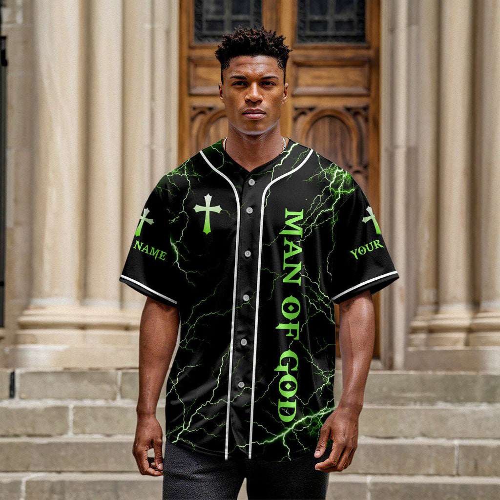 He Who Kneels Before God Warrior Custom Name Baseball Jersey
