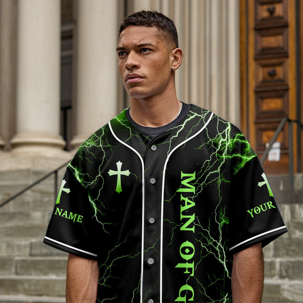 He Who Kneels Before God Warrior Custom Name Baseball Jersey