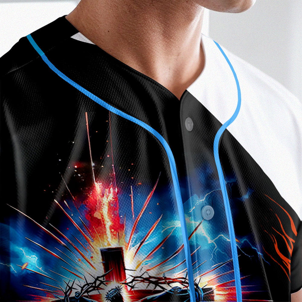 I Only Kneel For One Man Custom Name Baseball Jersey