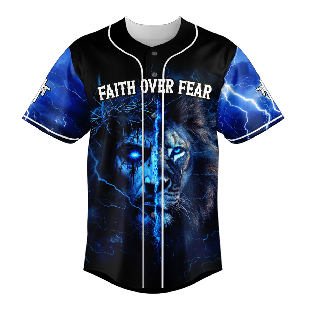 Faith Over Fear Baseball Jersey
