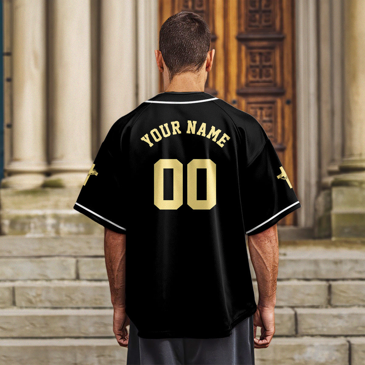 Faith Over Fear Baseball Jersey