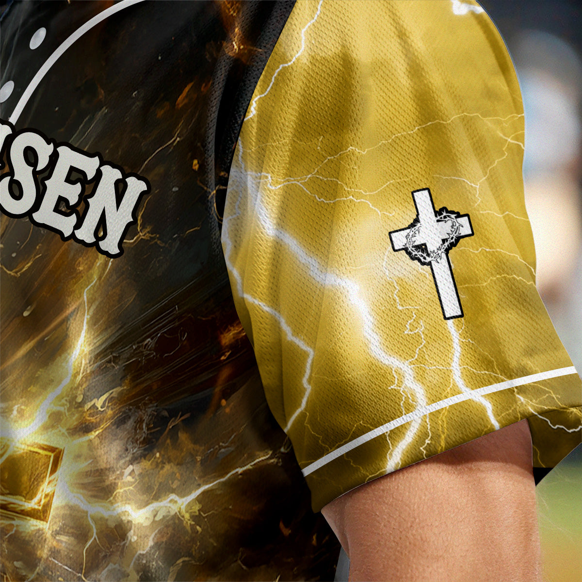 He Is Risen Baseball Jersey