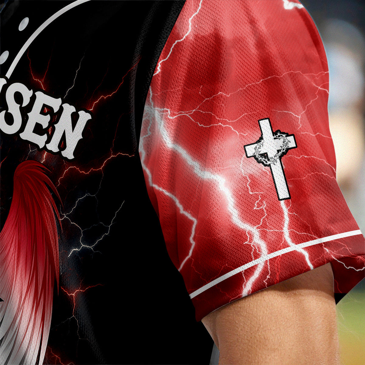 He Is Risen Baseball Jersey