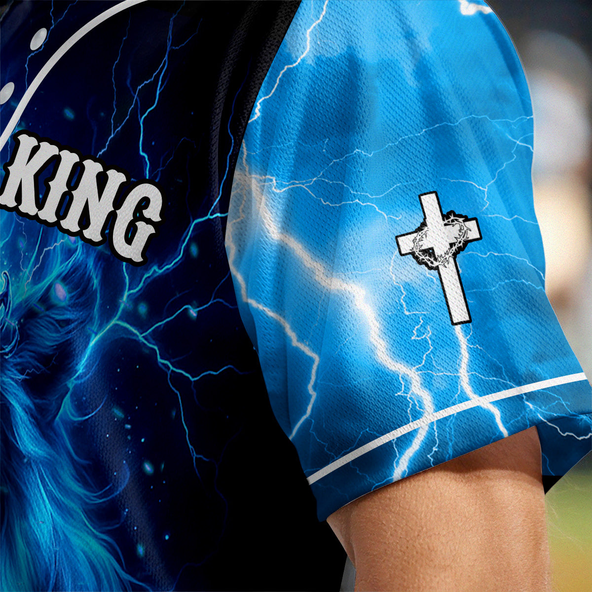 Jesus is King Baseball Jersey