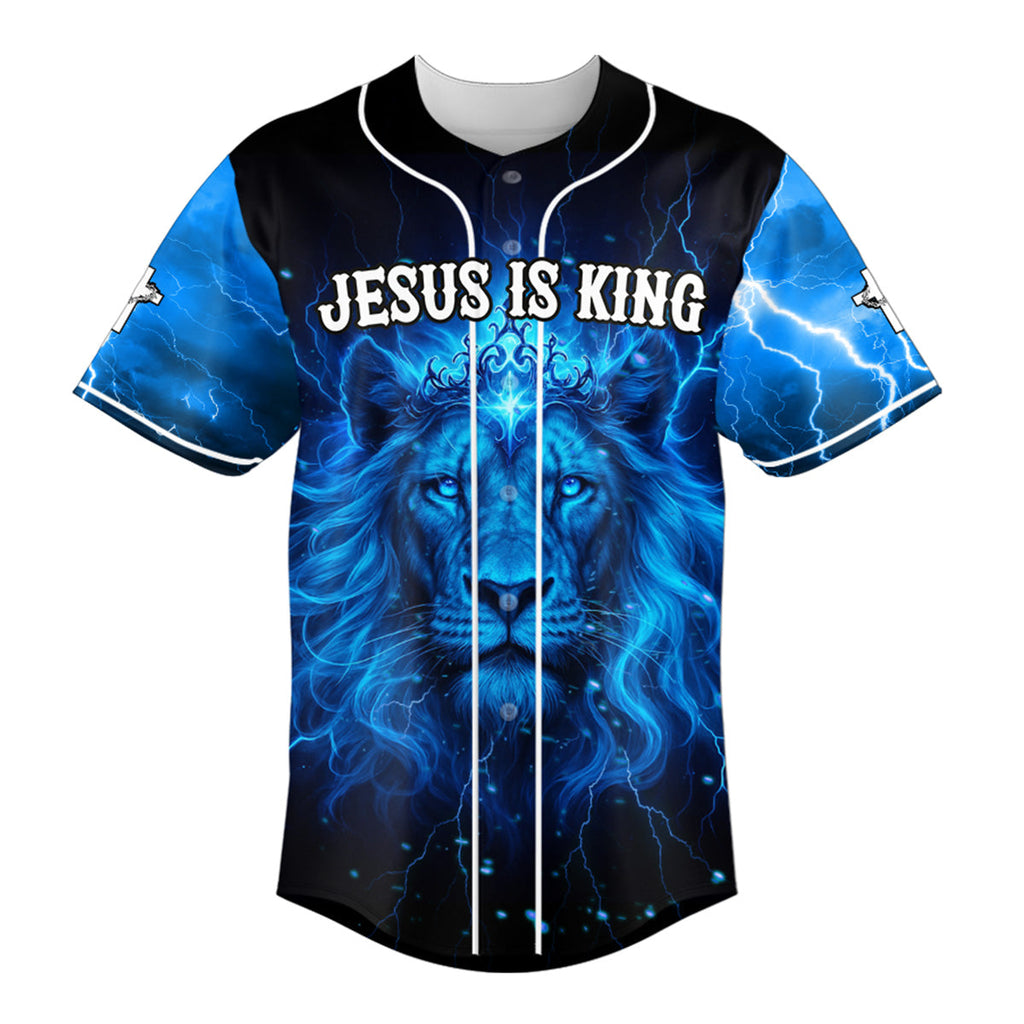 Jesus is King Baseball Jersey