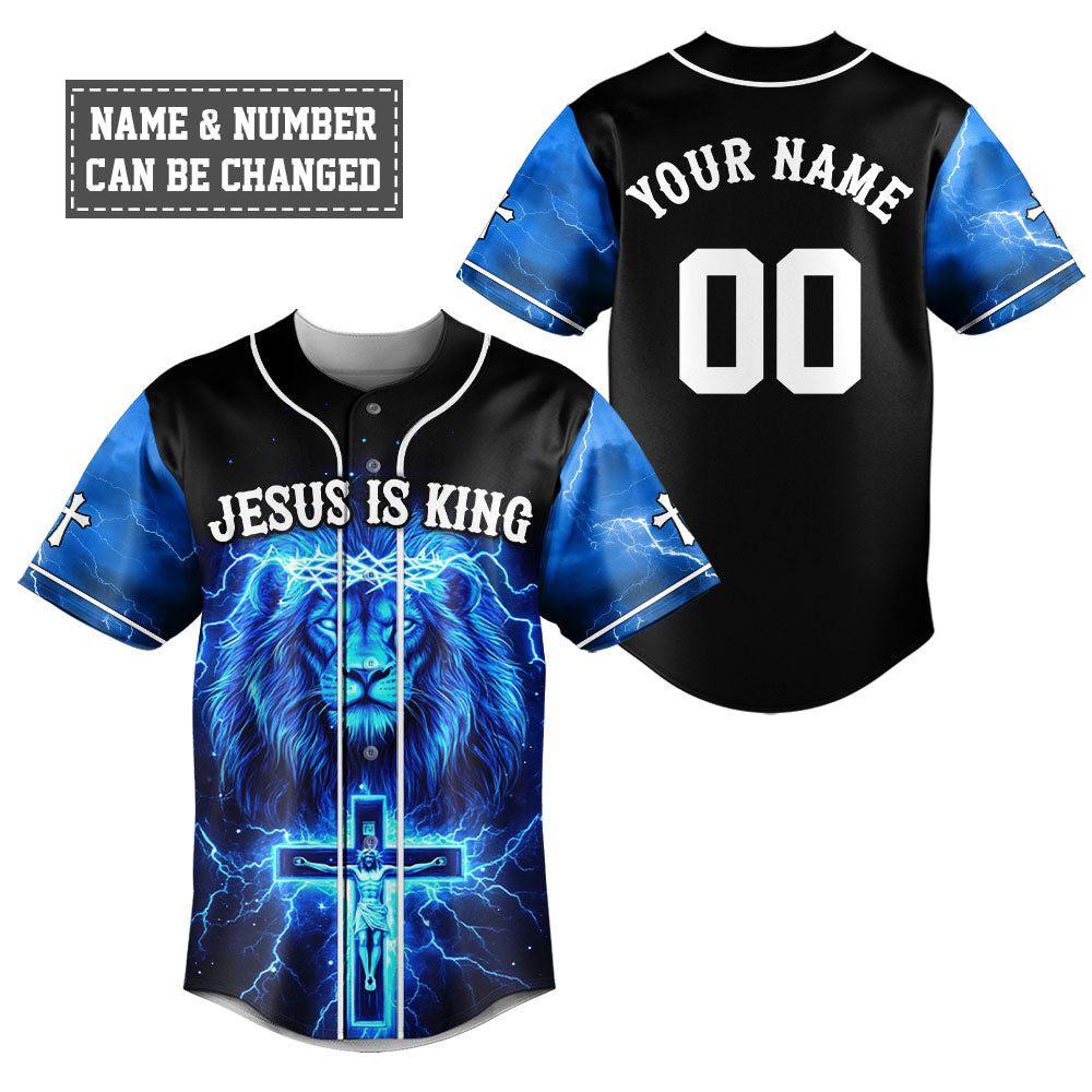 Jesus is King Baseball Jersey