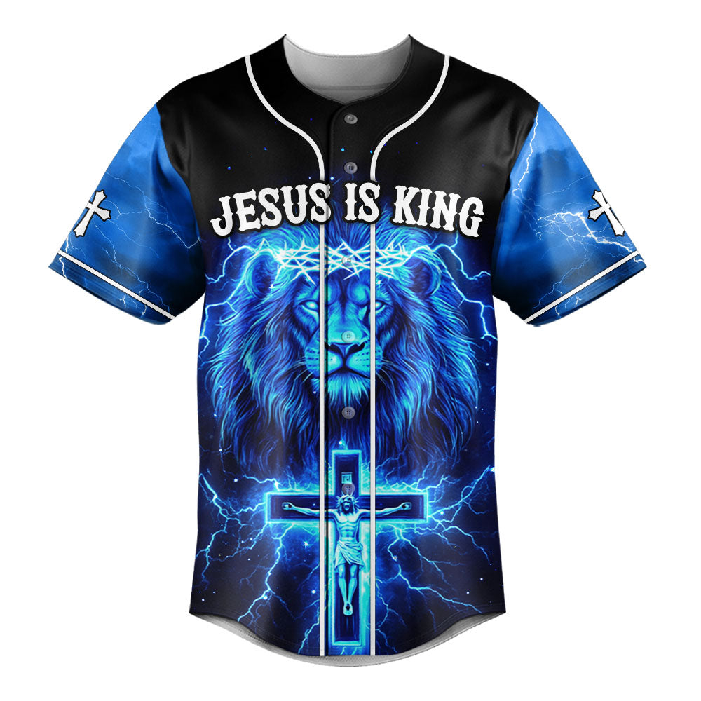 Jesus is King Baseball Jersey