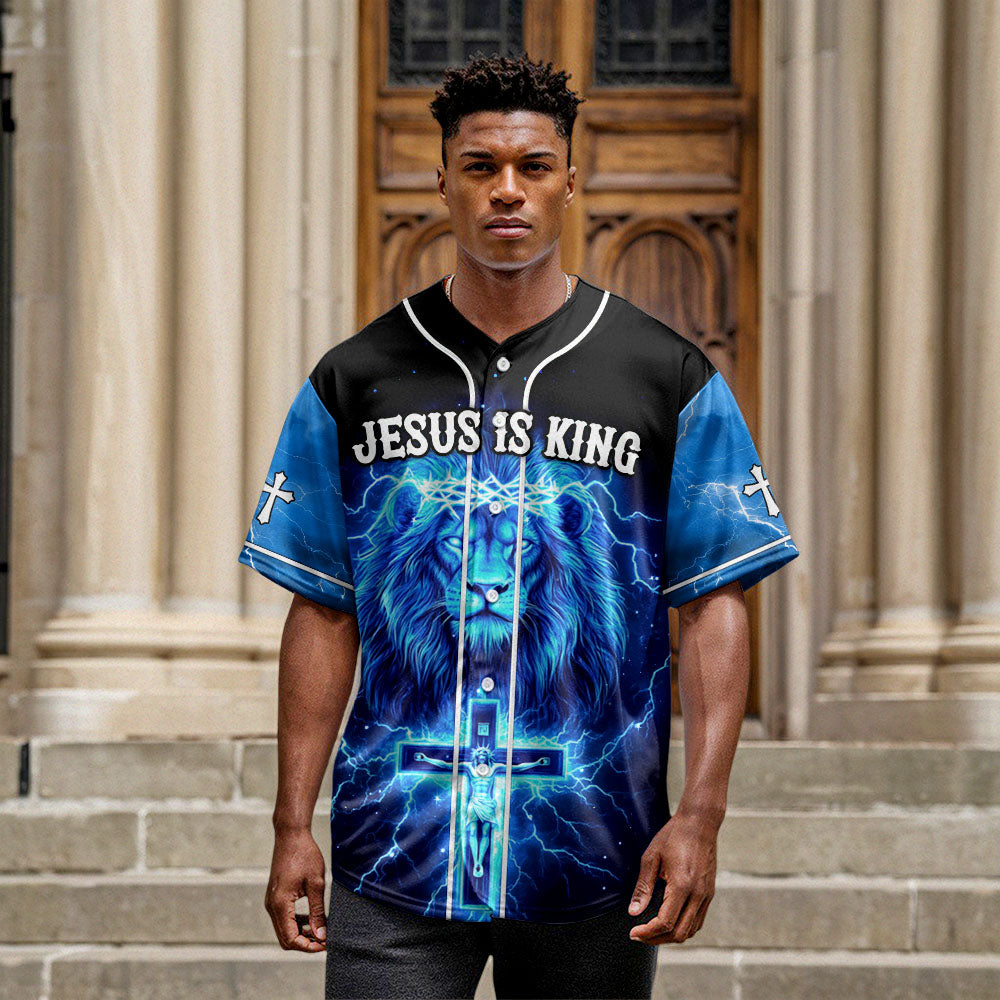 Jesus is King Baseball Jersey