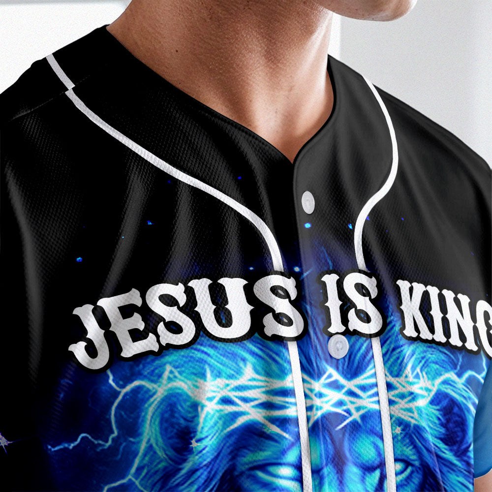 Jesus is King Baseball Jersey