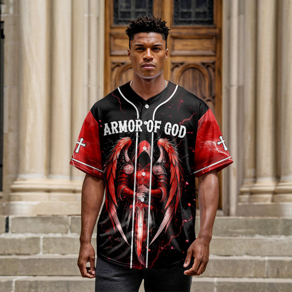 Armor of God Baseball Jersey